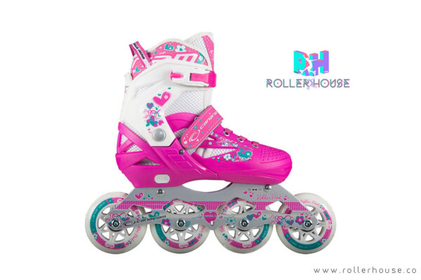 Patines canariam roller pink fucsia