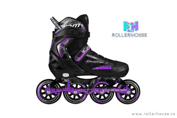 Patines canariam roller team morado