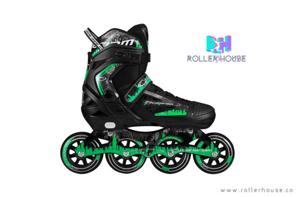 Patines canariam roller team verde