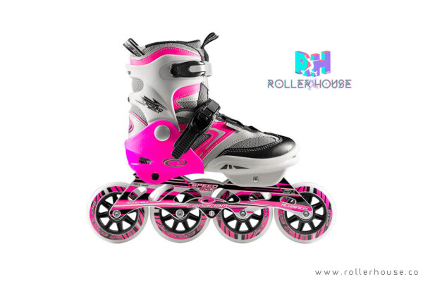 Patines canariam speed bolt fucsia